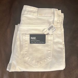 PAIGE Margot Ankle-super high rise ankle skinny